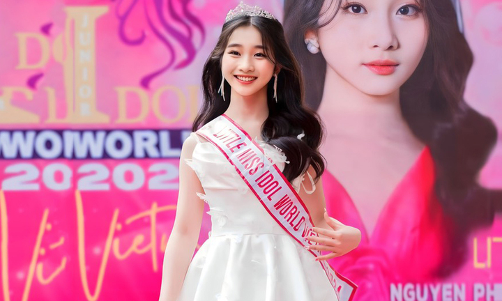 Mẫu nhí 13 tuổi đi thi nhan sắc tại Thái Lan là ai?