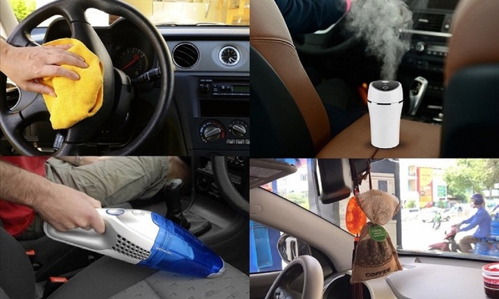 Mẹo tạo mùi thơm cho xe ô tô