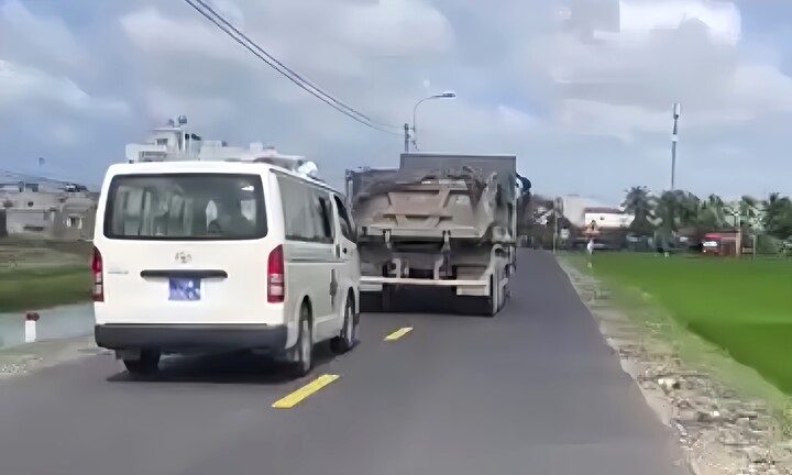 Phú Yên: Xử phạt tài xế xe tải cố tình cản trở xe cứu thương 