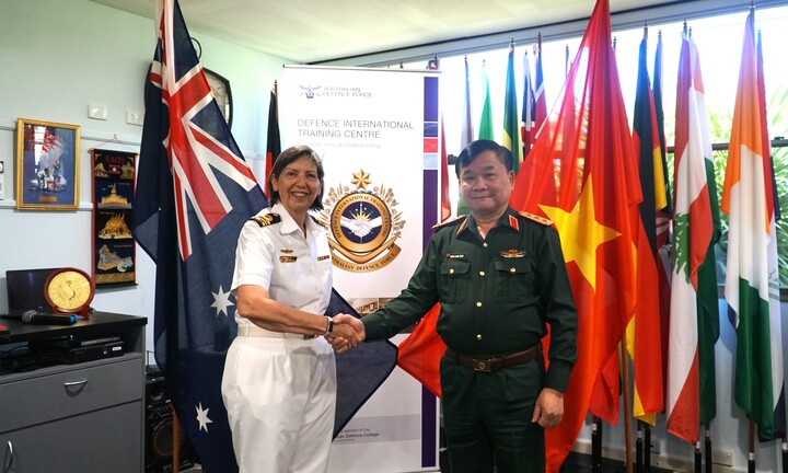 Đào tạo là lĩnh vực then chốt trong hợp tác quốc phòng Việt Nam - Australia