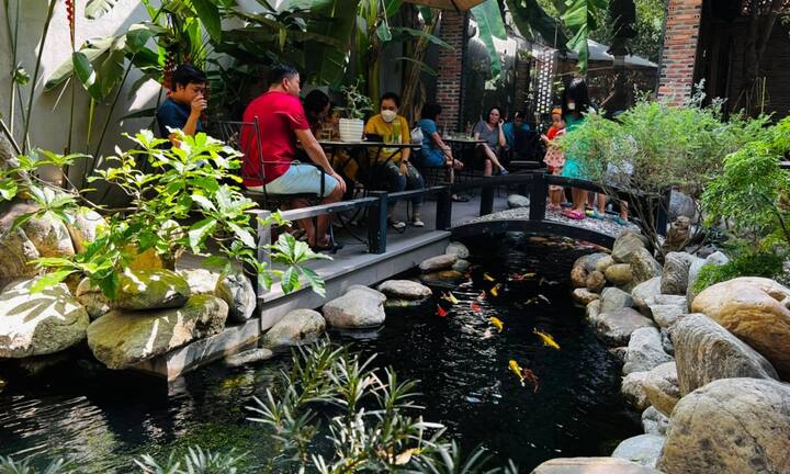 Những quán cà phê cá Koi view đẹp cực chill tại Thủ Đức