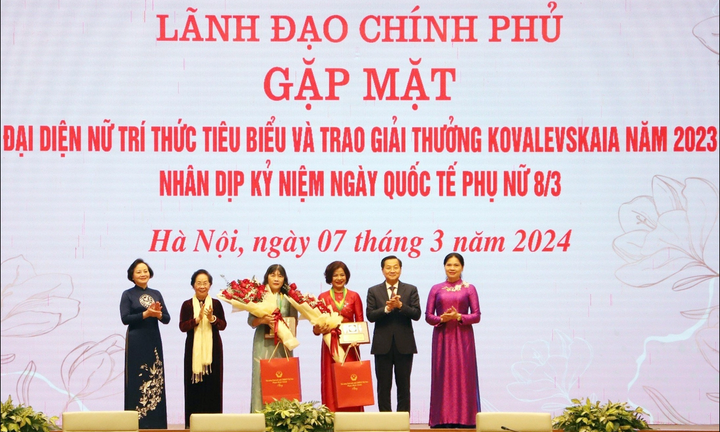 2 nhà khoa học nữ được trao Giải thưởng Kovalevskaia năm 2023