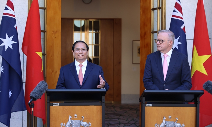 Việt Nam - Australia nâng cấp quan hệ lên Đối tác Chiến lược Toàn diện