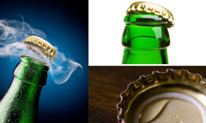 Mẹo mở nắp chai bia bằng tay không