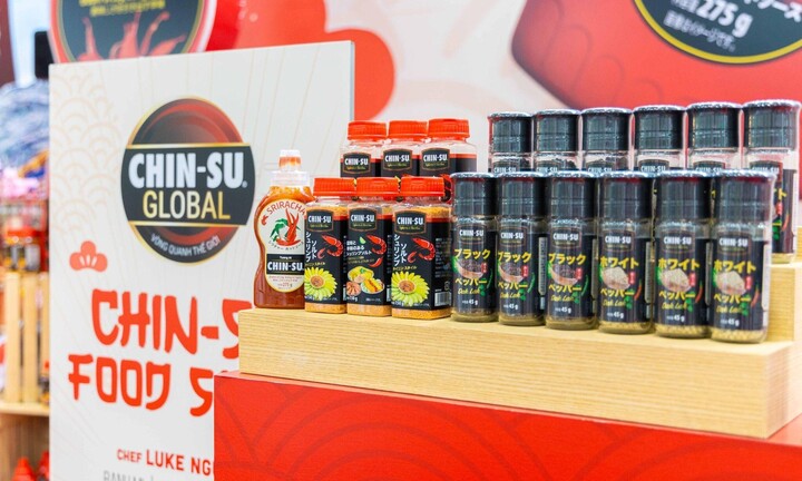 Chin-su ghi điểm tại Foodex Nhật Bản 2024 với Bộ gia vị hạt và bột đặc sản