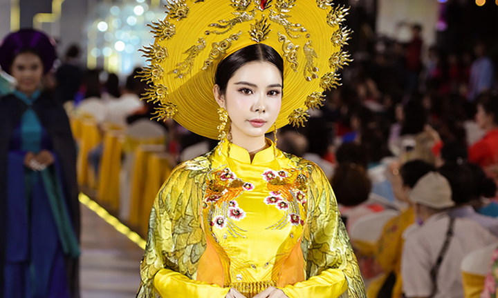 Hoa hậu Huỳnh Vy trở lại sàn diễn, tiết lộ lý do ít xuất hiện