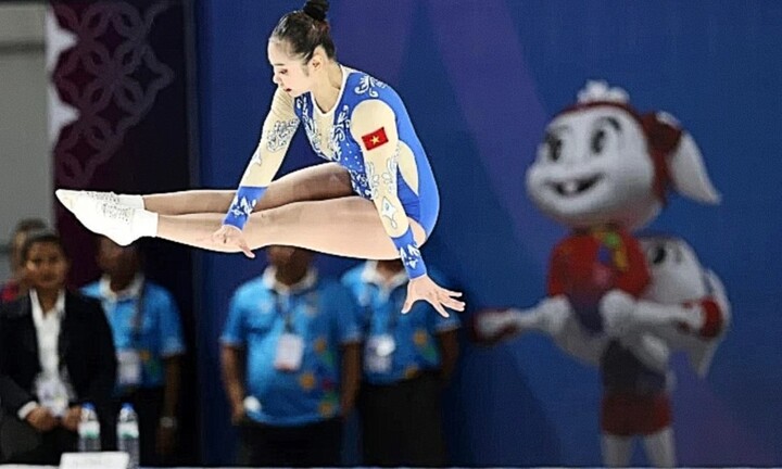 VĐV Aerobic Trần Hà Vi bị cấm thi đấu 2 năm, hủy thành tích từ tháng 9/2023