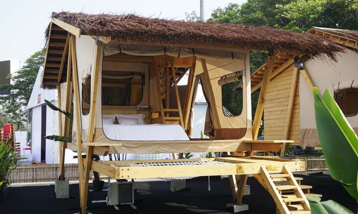 Những mẫu nhà gỗ độc đáo lần đầu triển lãm ở Việt Nam