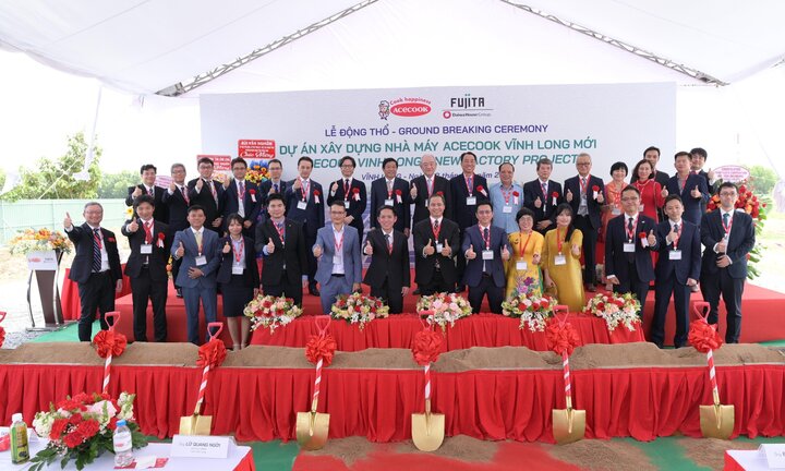 Acecook xây dựng nhà máy với quy mô đầu tư 200 triệu USD tại tỉnh Vĩnh Long