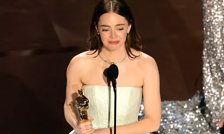 Emma Stone giành giải 'Nữ chính xuất sắc' tại Oscar 2024