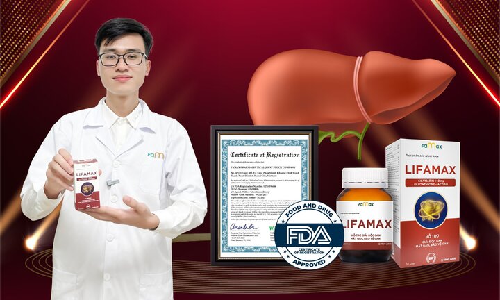 Lifamax được FDA chứng nhận đủ điều kiện xuất khẩu và lưu hành tại Mỹ