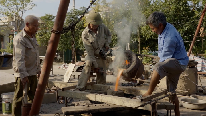 Nghề đúc đồng truyền thống độc đáo ở xứ Thanh