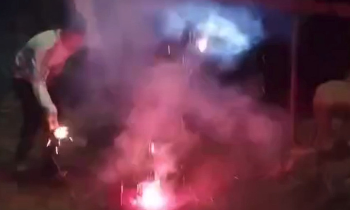 Lai Châu: Xử lý nghiêm nhóm người đốt pháo hoa trong rừng