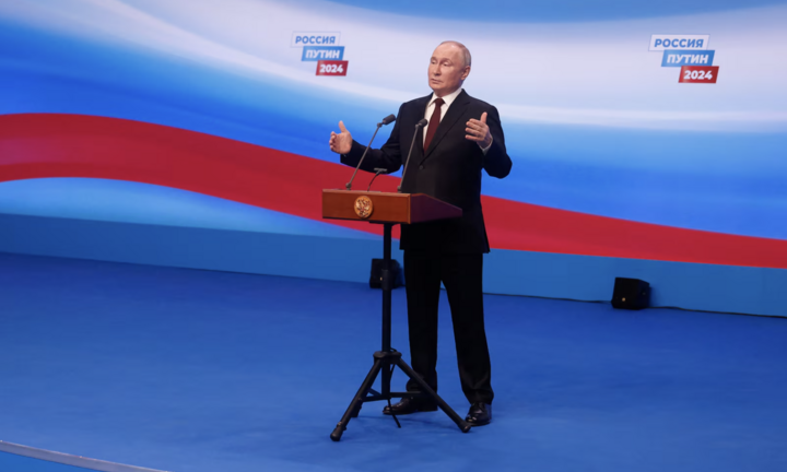 Ông Putin tái đắc cử Tổng thống Nga