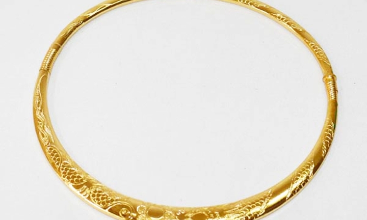 Kiềng vàng 18K 2, 3, 5 chỉ giá bao nhiêu tiền?