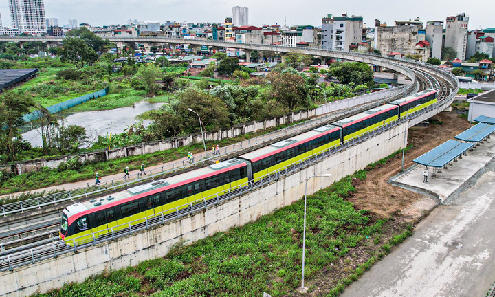 Phấn đấu khai thác đường sắt Nhổn - Ga Hà Nội cuối tháng 6/2024