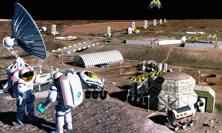 Mỹ muốn thúc đẩy nền kinh tế trên Mặt trăng