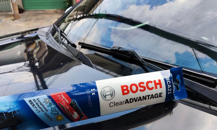 Top 3 gạt mưa Bosch gạt sạch êm ái dành cho xe Toyota