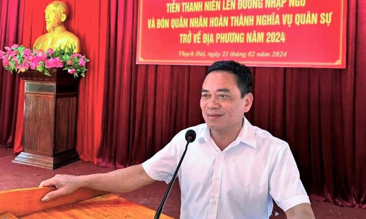 Để xảy ra vi phạm đất đai, chủ tịch xã ở Hà Tĩnh bị kỷ luật