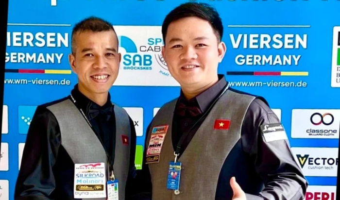 Trần Quyết Chiến, Bao Phương Vinh xuất sắc vào chung kết billiards thế giới