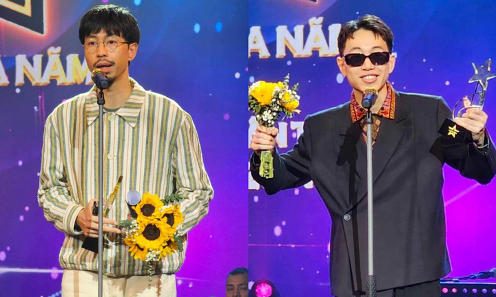 Đen Vâu, Double2T thắng đậm ở lễ trao giải Cống hiến 2024