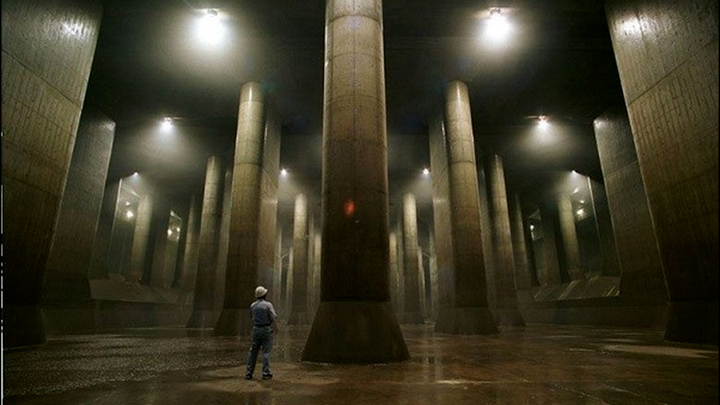 Cống ngầm lớn nhất thế giới, siêu bão cũng không ngập