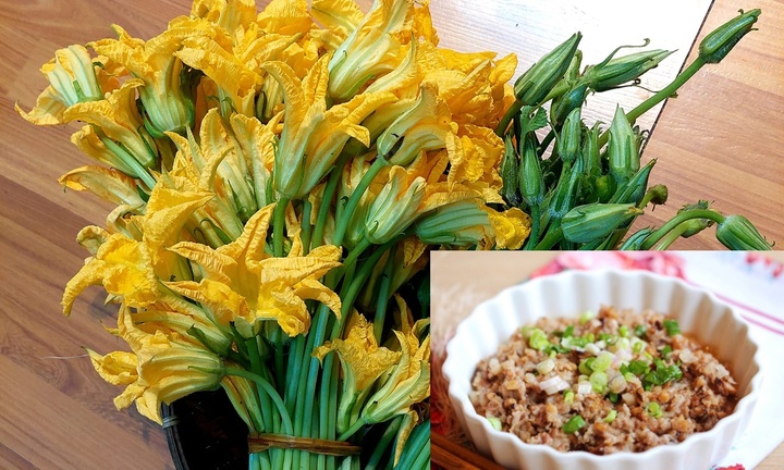 Điểm danh món ngon dễ làm từ bông bí 