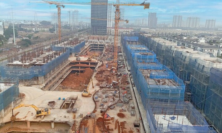 Thị trường tăng nhiệt, các dự án Nhà Sunshine tiếp tục đẩy mạnh thi công