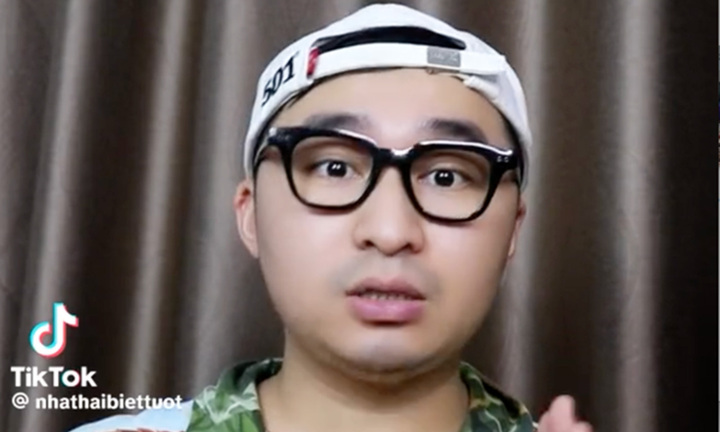 Tiktoker 'Nhật Hải biết tuốt' bị phạt 7,5 triệu đồng 