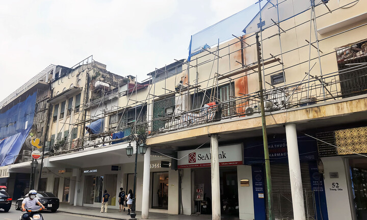 Hà Nội cải tạo, chỉnh trang toàn bộ mặt tiền phố Tràng Tiền
