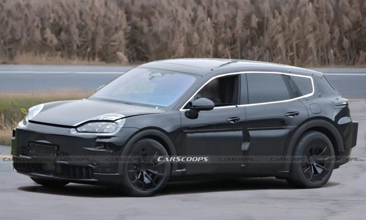 Lộ ảnh mẫu SUV 7 chỗ thuần điện đầu tiên của Porsche