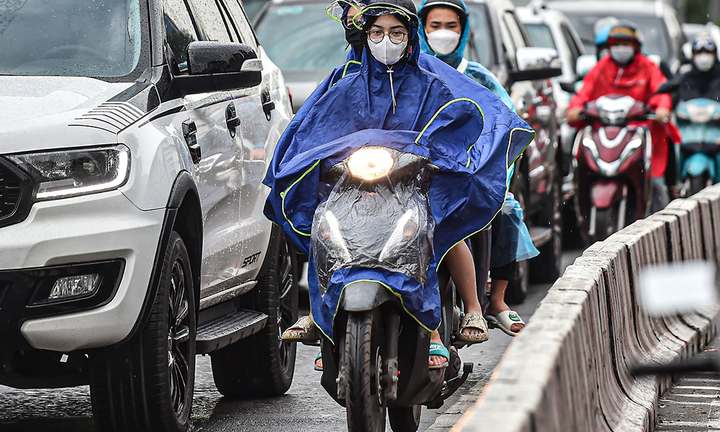 Miền Bắc giảm nhiệt, cục bộ mưa to