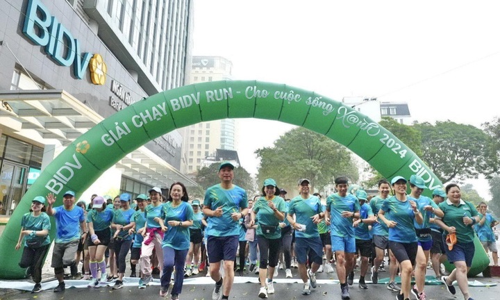 'Giải chạy xanh' của BIDV bước vào mùa mới