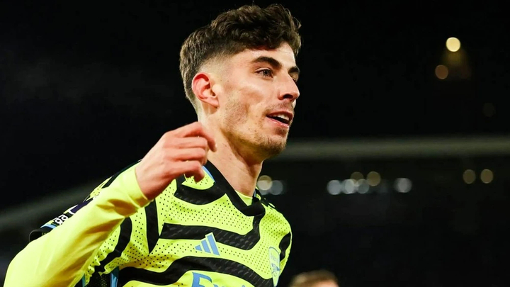 Havertz chơi hay đến khó tin, Arsenal mạnh mẽ đua vô địch 