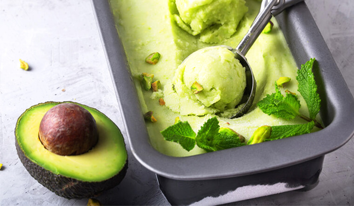 Cách làm kem bơ dẻo mịn, mát lạnh