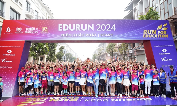 Edurun 2024: Quyên góp kỷ lục 5 tỷ đồng để xây trường vùng xa