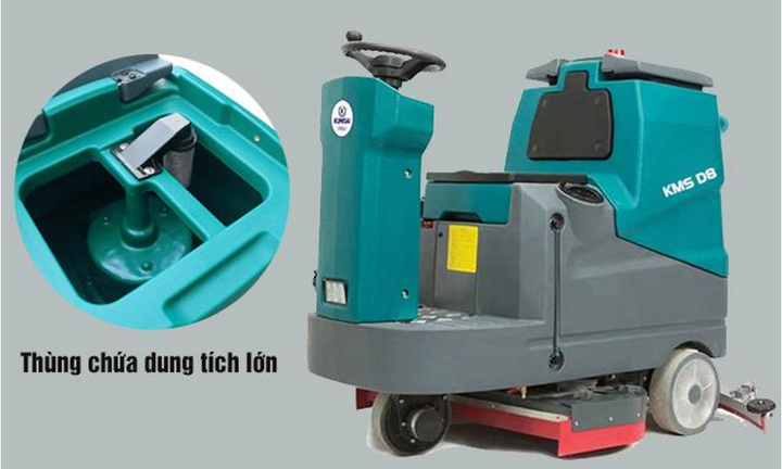 Top 5 máy chà sàn ngồi lái chất lượng của thương hiệu Kumisai