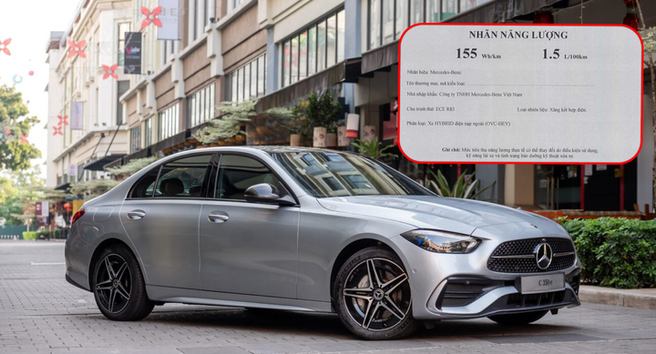 Rộ tin đồn Mercedes-Benz C350e tiết kiệm nhiên liệu sắp được bán tại Việt Nam
