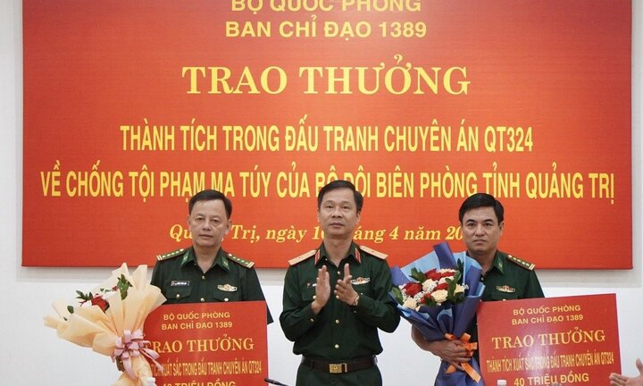 Phá chuyên án vận chuyển 100kg ma tuý xuyên quốc gia: Bộ Quốc phòng khen thưởng