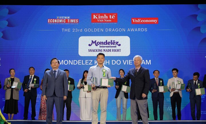Mondelez Kinh Đô thuộc Top 50 Doanh nghiệp có vốn đầu tư nước ngoài tiêu biểu