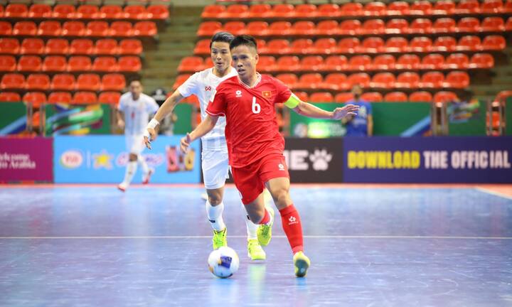 Đội tuyển Việt Nam bị Myanmar cầm hòa ở Futsal Asian Cup 2024