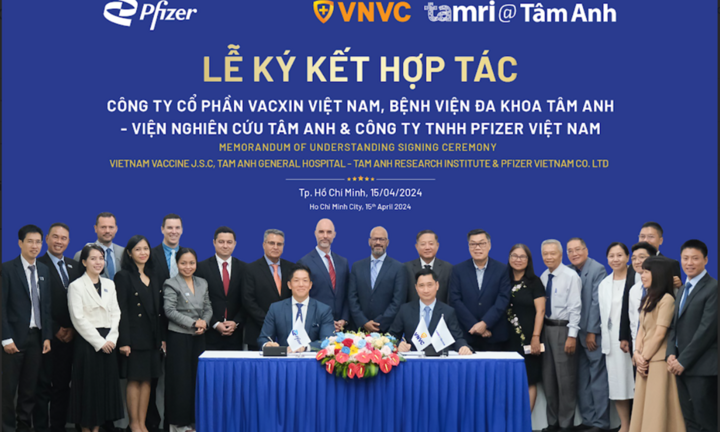 Pfizer Việt Nam, VNVC và Tâm Anh hợp tác nâng cao giải pháp sức khỏe 
