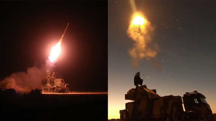 Video: Phòng không Iran đánh chặn UAV Israel