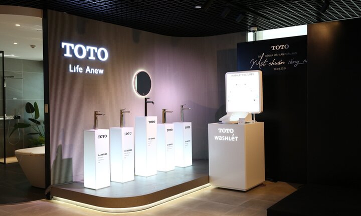 TOTO Việt Nam ra mắt bộ sưu tập sản phẩm mới