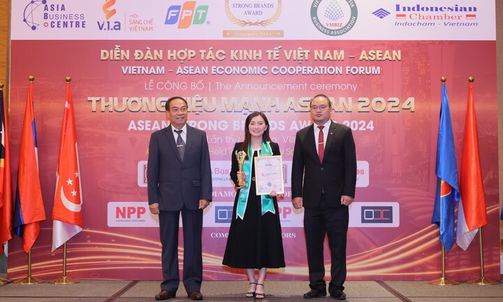 Kim Oanh Group lập hattrick giải thưởng tại ASEAN Strong Brands Award 2024