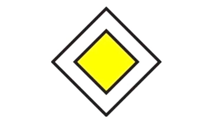 Biển báo bắt đầu đường ưu tiên