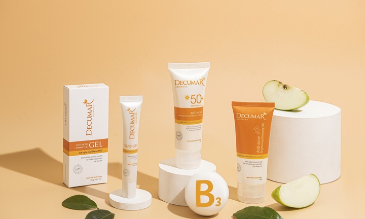 Bộ trị mụn THC mới - Nâng cấp từ nghệ Nano không màu