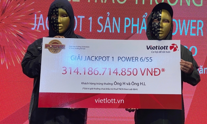 Hai người trúng độc đắc hơn 314 tỷ đồng 'chỉ giữ lại một phần nhỏ để làm ăn'