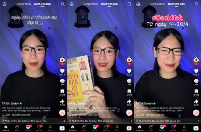 Chiến dịch #BookTok trở lại với nhiều hoạt động mới lạ