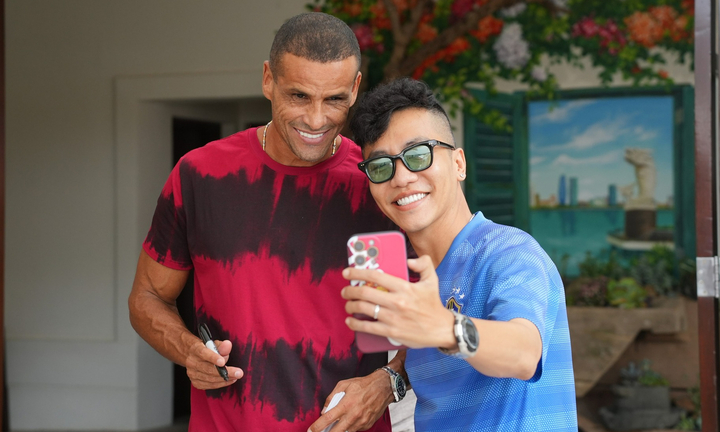 Huyền thoại Rivaldo đến Đà Nẵng giao lưu bóng đá